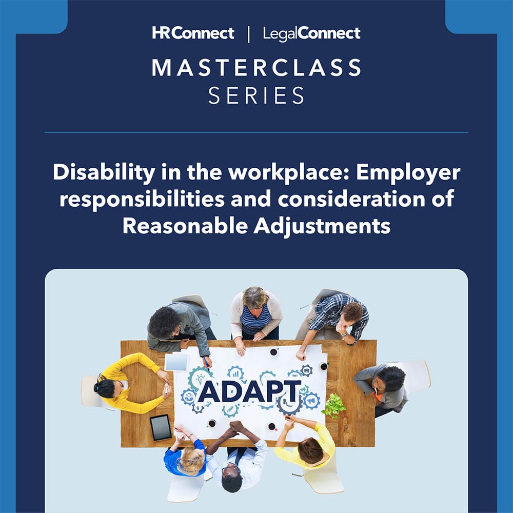 Masterclass - Disability in the workplace Image (Smaller)