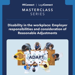 Masterclass - Disability in the workplace Image (Smaller)