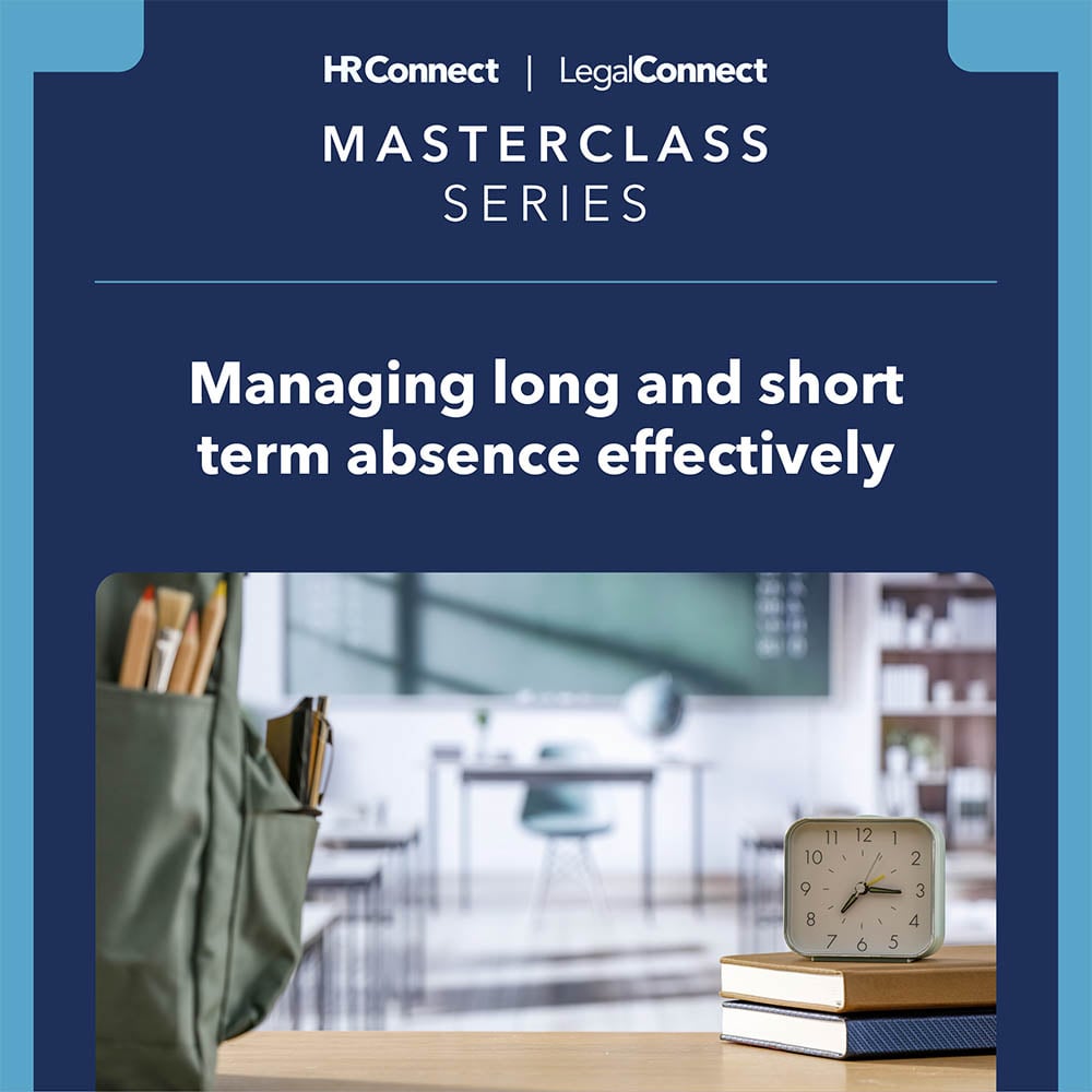 Masterclass - Managing absence Image (Smaller)