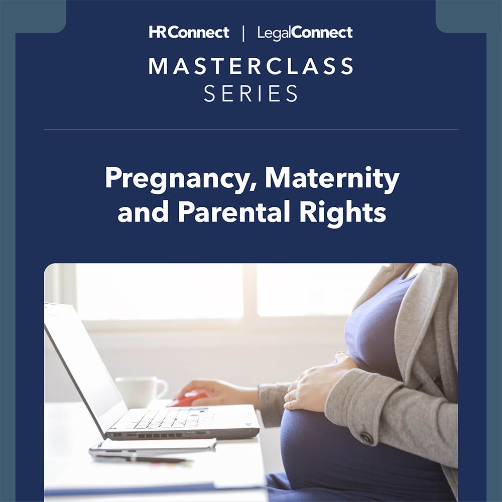 Masterclass - Pregnancy, Maternity and Parental Rights Image (Smaller)