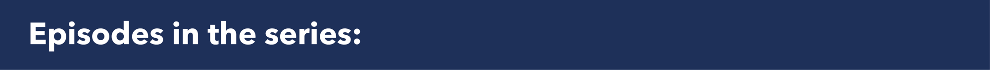 Masterclass Episodes in the series banner-1