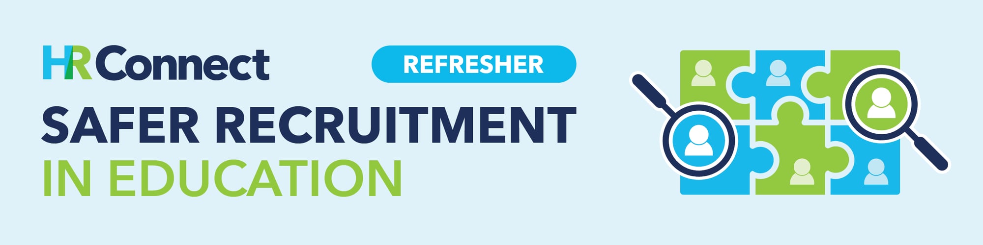 Safer Recruitment in Education Email Banner (Refresher)