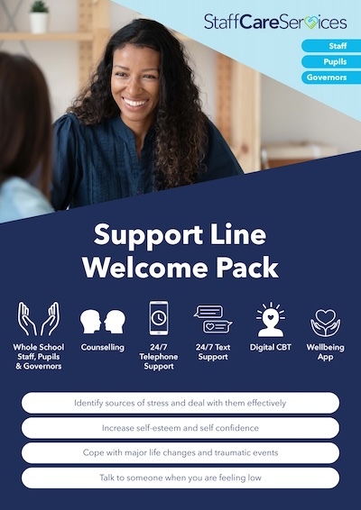 Support Line Welcome Pack (Cover)