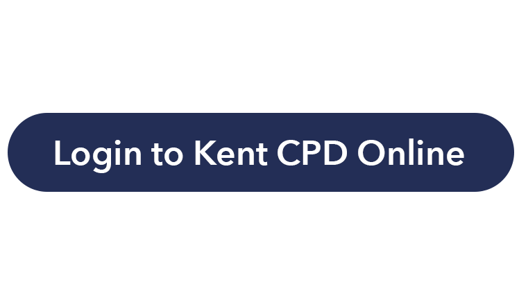 Login to Kent CPD Online button